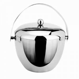 Stainless Steel Apple Shape Ice Bucket