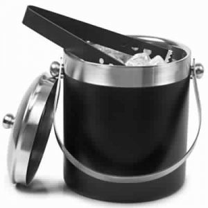 Stainless Steel Double Wall Colored Lining Ice Bucket