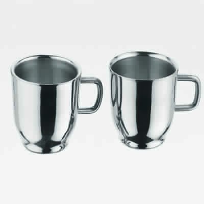 Round Shaped Stainless Steel Tea / Coffee Mug