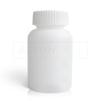 White HDPE Round Capsule Bottle - 150cc