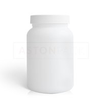White HDPE Round Capsule Bottle - 250cc