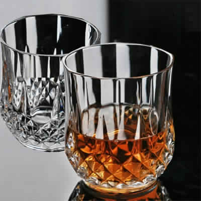 Crystal Round Glass Set