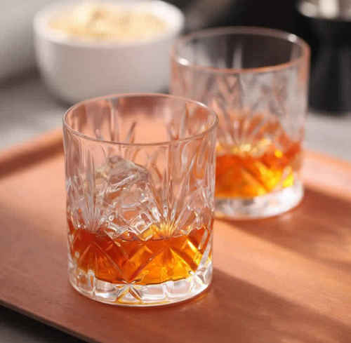 Crystal Straight Glass Set