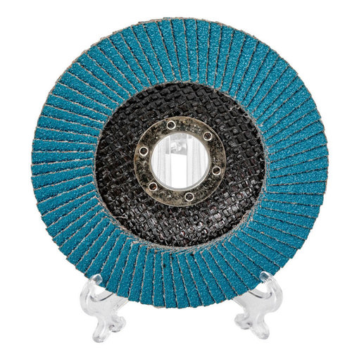 Flap disc blue calcined cloth By NANPING YI ZE ABRASIVES & TOOLS TECH CO., LTD.