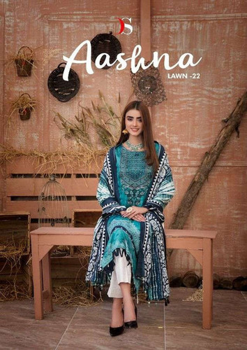 Deepsy Aashna Lawn-22 Cotton Pakistani Suits Catalog