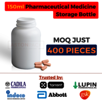 Pharmaceutical Medicine Storage Bottles - 150 ml