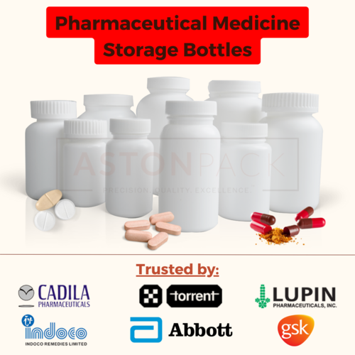 Pharmaceutical Medicine Storage Bottles Capacity: 60Ml