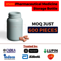 Pharmaceutical Medicine Storage Bottles
