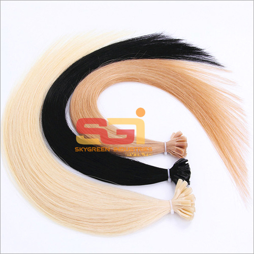 Coloured Straight Keratin Tip Hair Extensions
