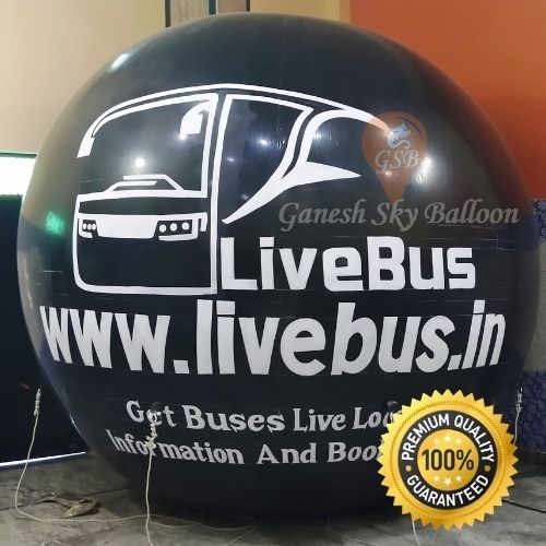Live Bus Advertising Sky Balloon
