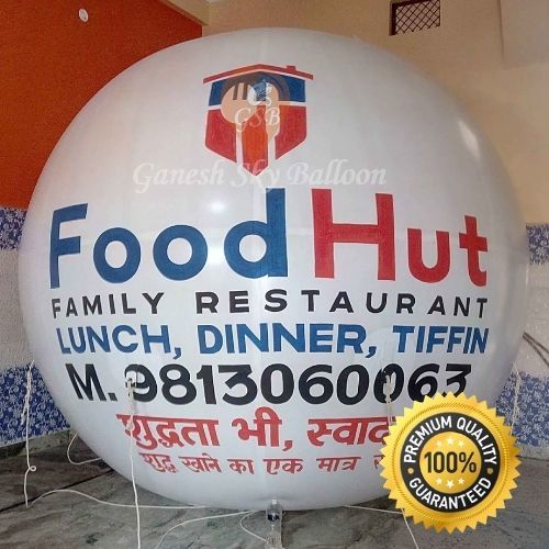 Food Hut Advertising Sky Balloon