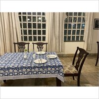 8 Seater Hand Block Printed TableCover