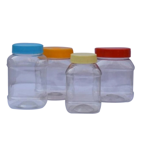 Transparent Pet Plastic Jar