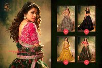 Shree Matee Fashion Viahana 105-108 Series Heavy Organza Flower Print With Work Lehenga Choli Catalog