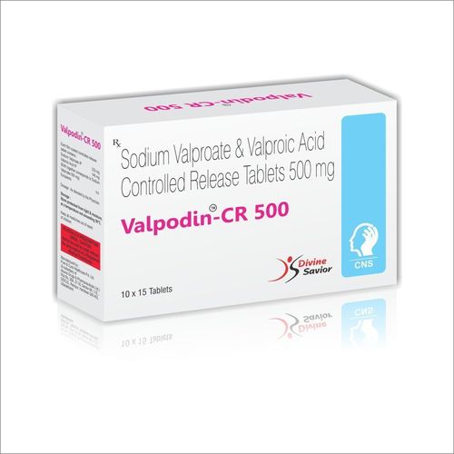 Sodium Valproate & Valproic Acid Controlled Release Tablets 500mg