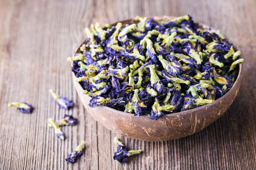 Dried Blue Pea Flower