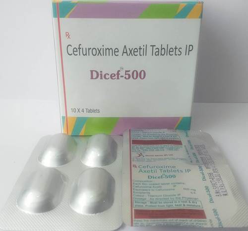 CEFUROXIME AXETIL I.P. 500 MG.