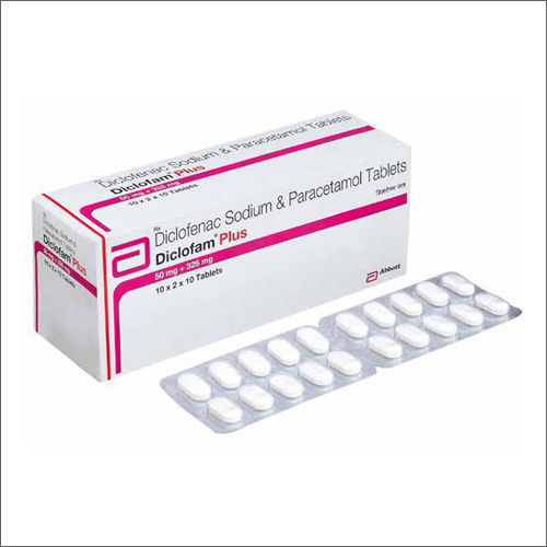 Diclofenac Sodium And Paracetamol Tablets General Medicines