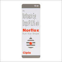 10ml 0.3% Norfloxacin Eye Drops IP