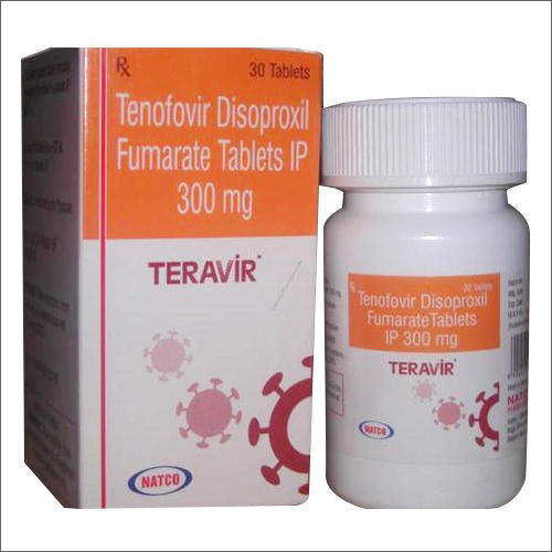 300mg Tenofovir Disoproxil Fumarate Tablets IP 1