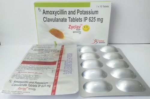 AMOXYCILLIN POTASSIUM CLAVULANATE TABLET 