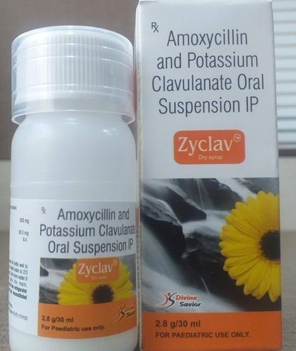 AMOXYCILLIN POTASSIUM CLAVULANATE SYRUPS 