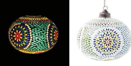 mosaic lamp