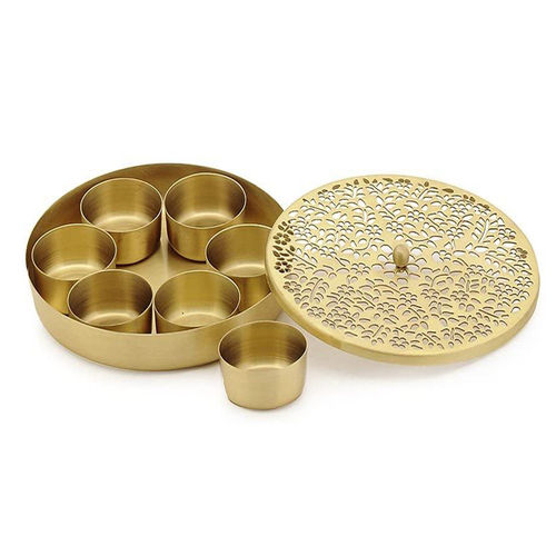 Brass Spice Box