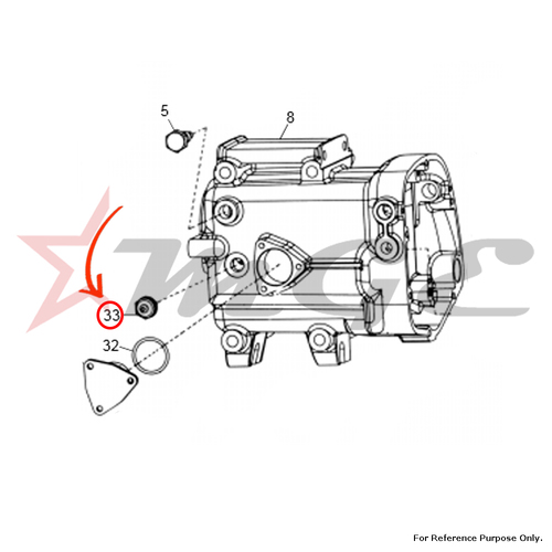 Neutral Indicator Switch For Royal Enfield - Reference Part Number - #146351/B