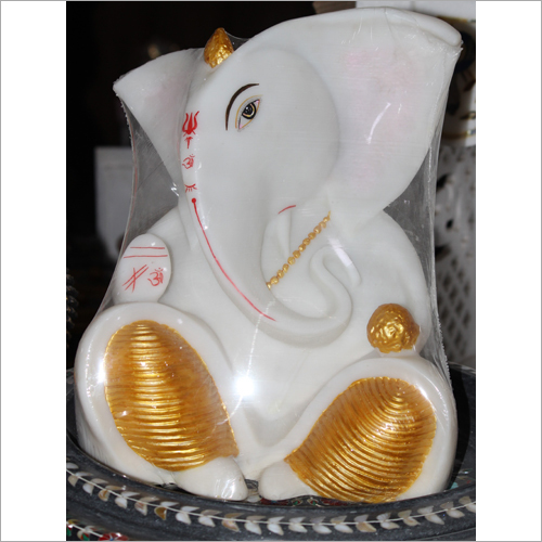 Ganesh Marble Sculptre