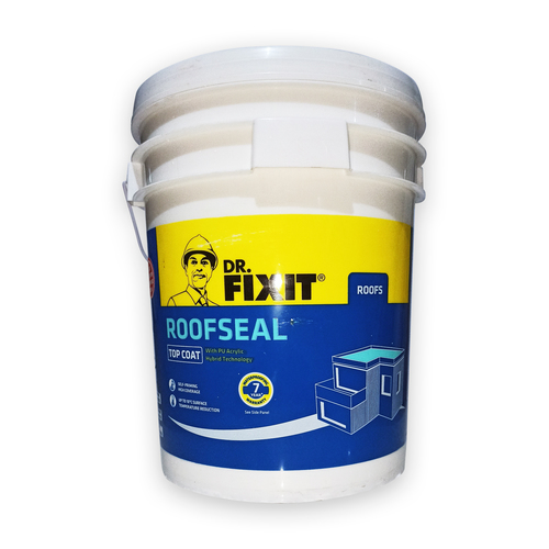 White Dr. Fixit Roofseal 648 Top Coat 20 Litre