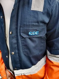 Cotton Jackets & Coats Combo Colour Boiler Suit