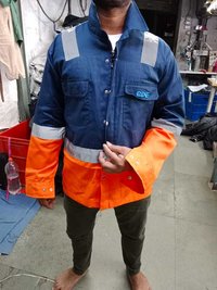 Cotton Jackets & Coats Combo Colour Boiler Suit