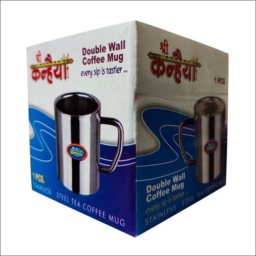 SS Double Wall Coffee Mug