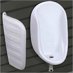 Ceramic Half Stall Urinal With Partition By SATYAM IMPEX