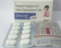 PARACETAMOL PHENYLEPHRINE CAFFINE DIPHENYDRAMINDE TABLET