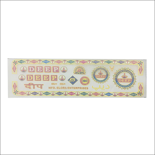 Promotional Self Adhesive Sewing Machine Sticker