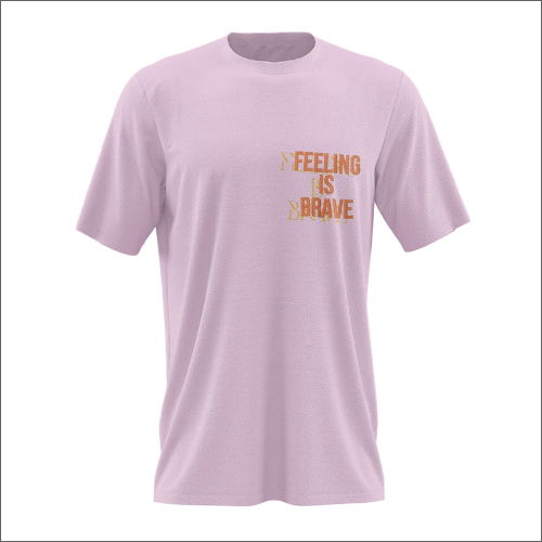 Mens Slim Fit Reverse Stitch T-Shirt Gender: Male