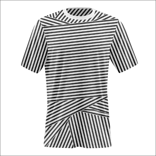 Mens Slim Fit Graphic Printed T-Shirt