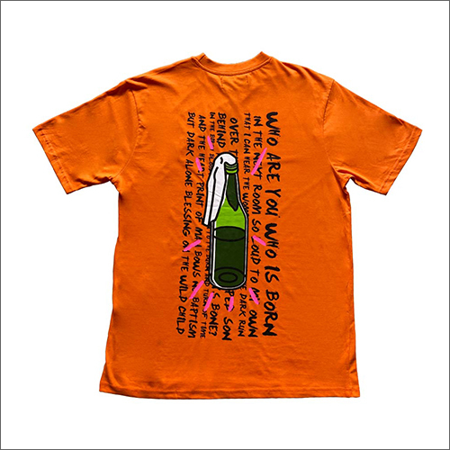 Mens Round Neck T-Shirt Age Group: Adult