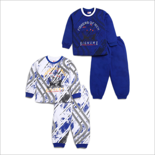 Stitching Service Baby Printed Woolen Combo Set