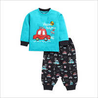 Stitching Service Baby Modern Round Neck And Pants Set