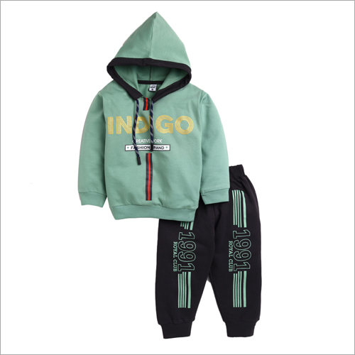 Washable Stitching Service Boys Modern Hooded And Pants