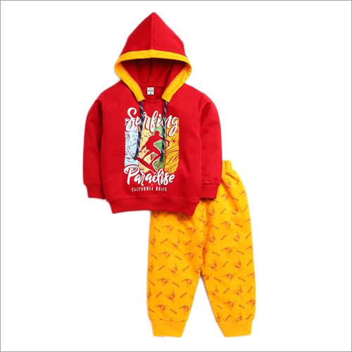 Stitching Service Boys Hooded And Pants