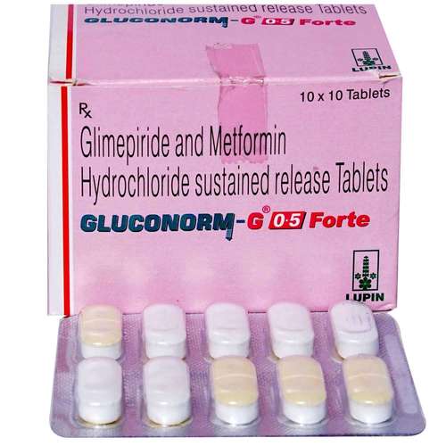 Metformin Hydrochloride prolonged release and Glimepiride Tablets IP
