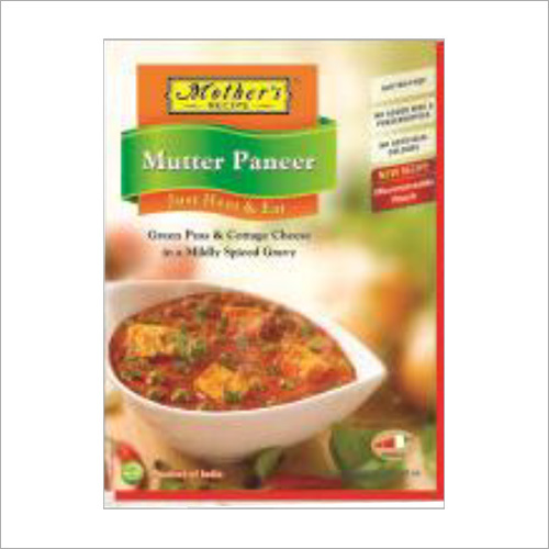 Mutter Paneer Ready To Eat Food