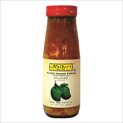 Sliced Mango Pickle In Mustard And Oil