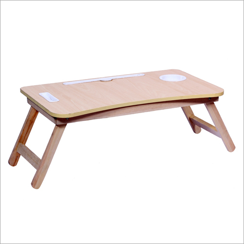 Brown Wooden Folding Laptop Table