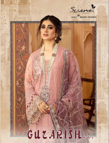 Serene Guzarish Vol-2 Faux Georgette Heavy Pakitani Suits Catalog