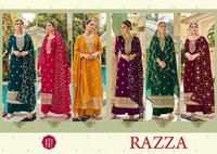 RSF Razza Faux Georgette With Full Work Fancy Salwar Kameez Catalog